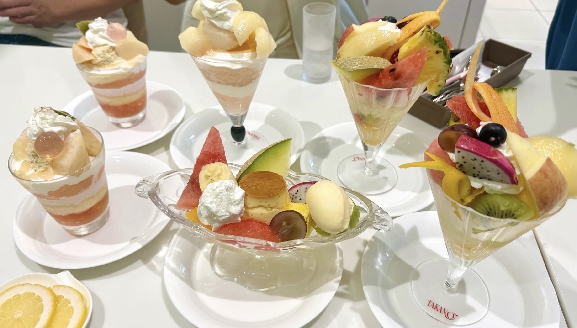 タカノフルーツパーラー 京急上大岡店 パフェ