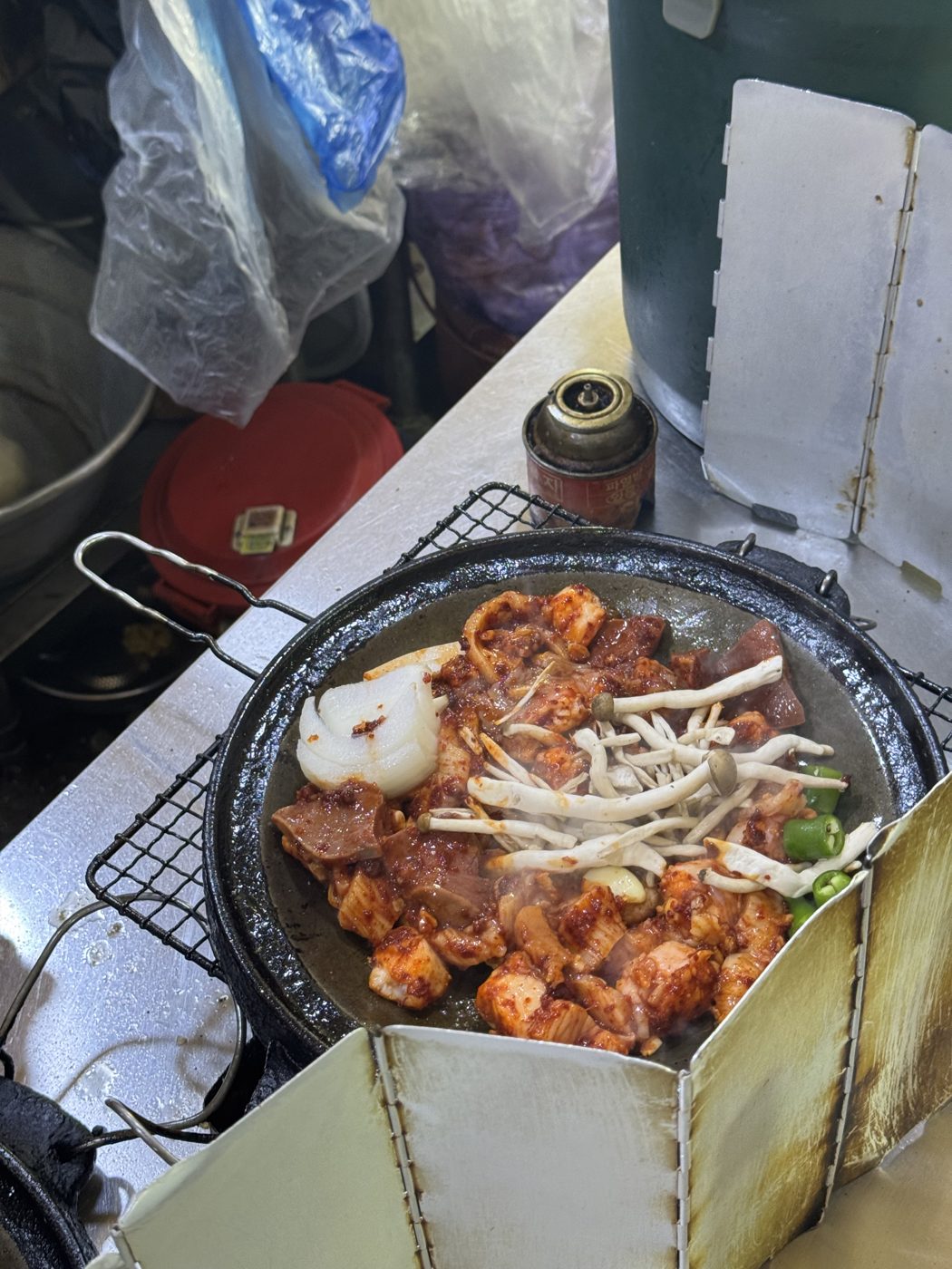 ホルモンの煮込み